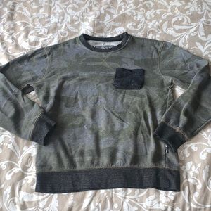 Men’s Size Small Brooklyn Cloth Camo Crewneck Sweatshirt